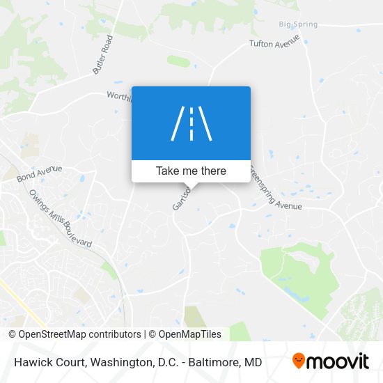 Hawick Court map