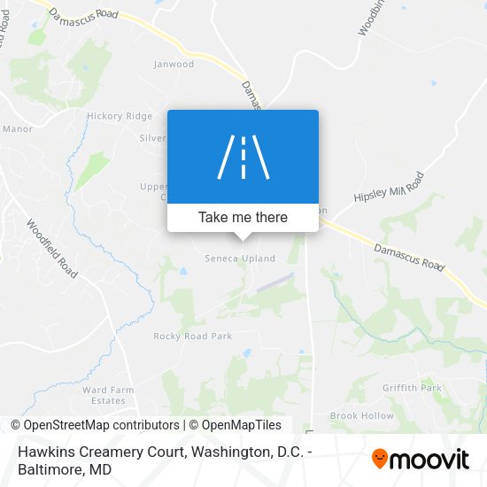 Hawkins Creamery Court map