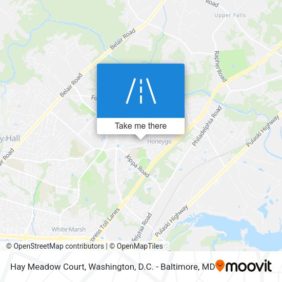 Hay Meadow Court map