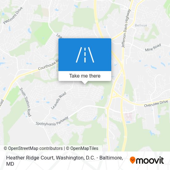 Heather Ridge Court map
