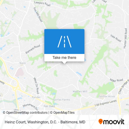Heinz Court map