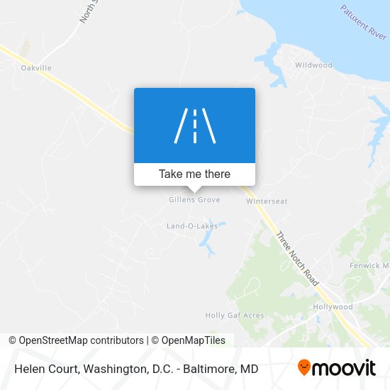 Helen Court map