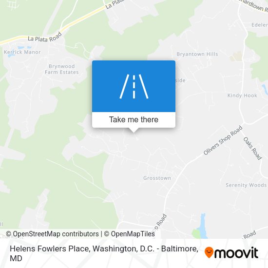 Helens Fowlers Place map