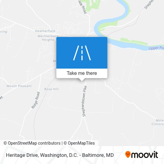 Heritage Drive map