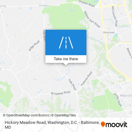 Mapa de Hickory Meadow Road