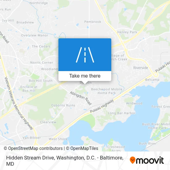 Hidden Stream Drive map