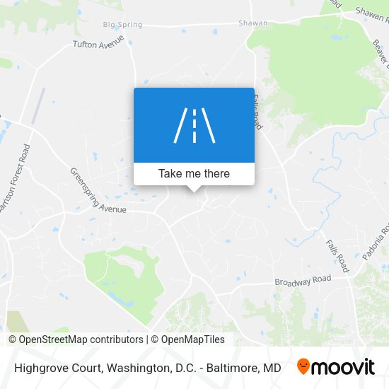 Highgrove Court map
