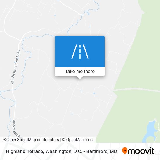 Highland Terrace map