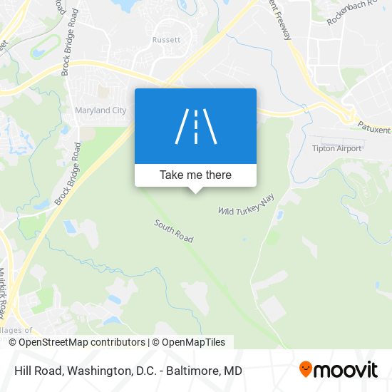 Hill Road map