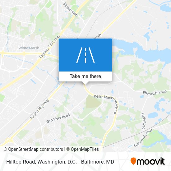 Hilltop Road map