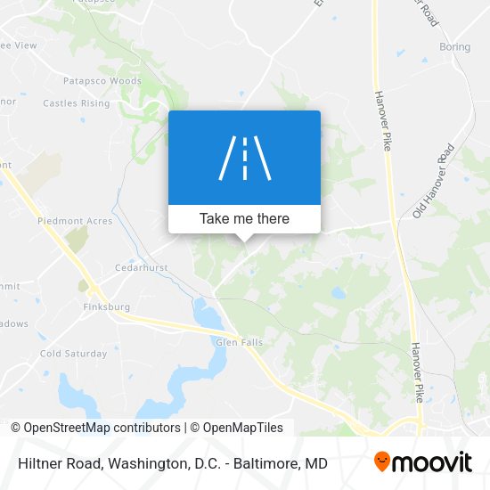Hiltner Road map