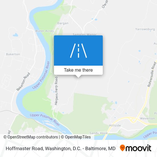 Hoffmaster Road map