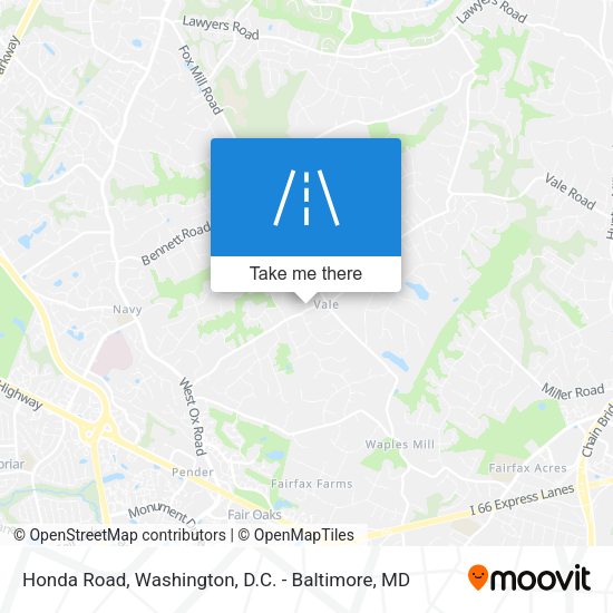 Mapa de Honda Road