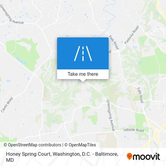 Mapa de Honey Spring Court