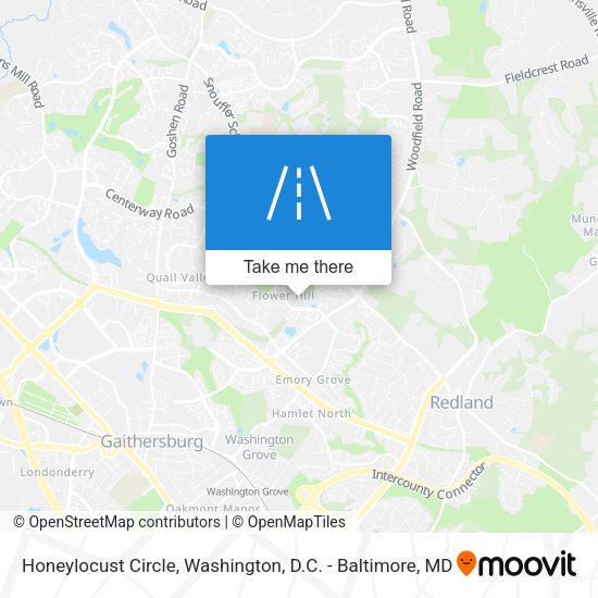 Mapa de Honeylocust Circle