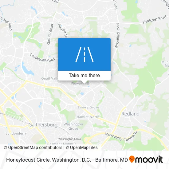 Honeylocust Circle map