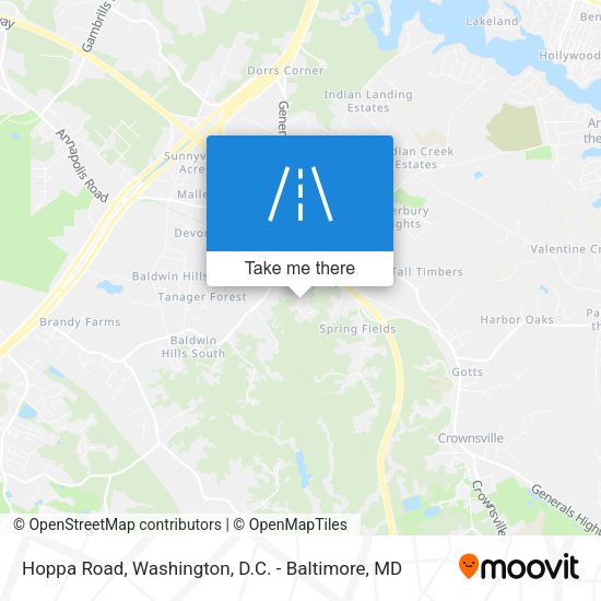 Hoppa Road map
