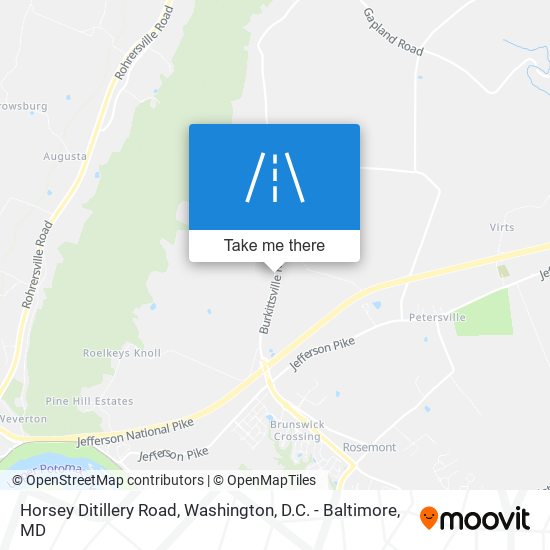 Mapa de Horsey Ditillery Road