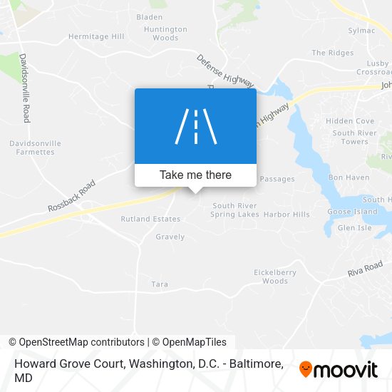 Howard Grove Court map