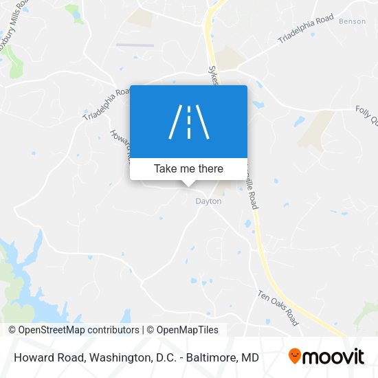 Howard Road map
