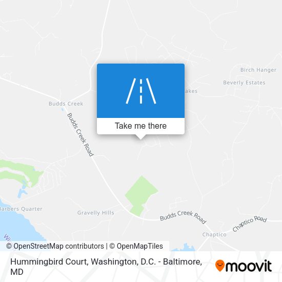 Hummingbird Court map