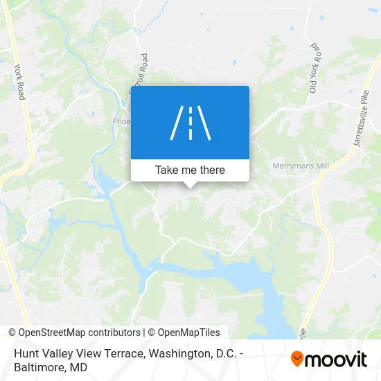 Hunt Valley View Terrace map