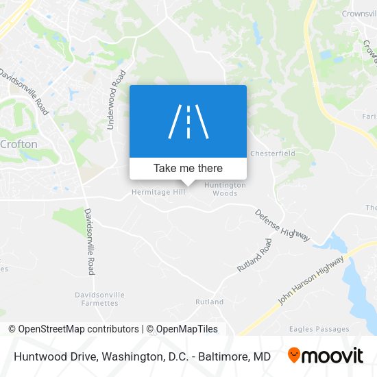 Mapa de Huntwood Drive