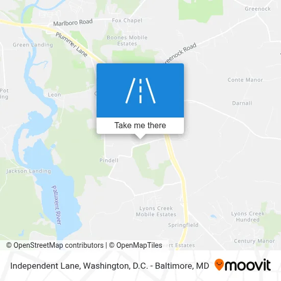 Independent Lane map