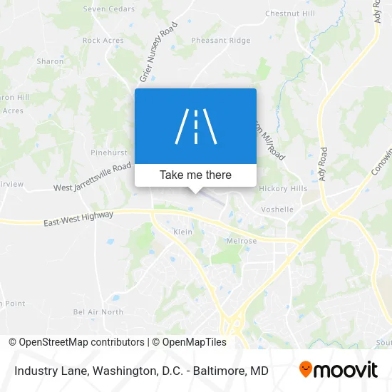 Mapa de Industry Lane