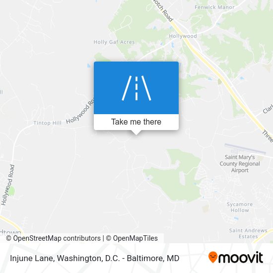 Mapa de Injune Lane