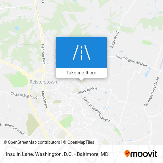 Mapa de Insulin Lane