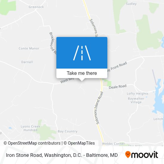 Iron Stone Road map