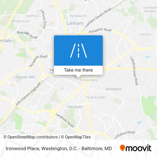 Mapa de Ironwood Place