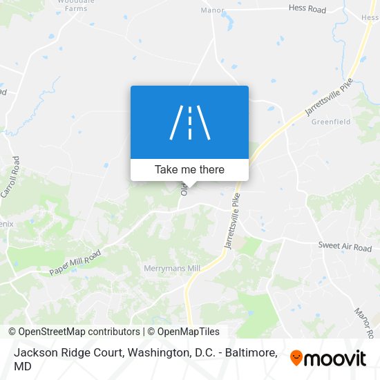 Jackson Ridge Court map