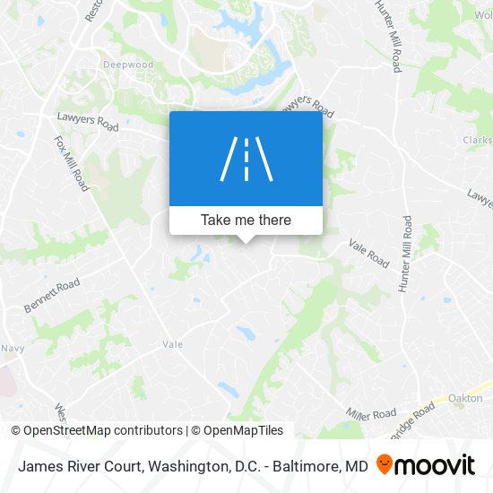 James River Court map