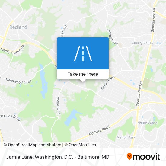 Jamie Lane map