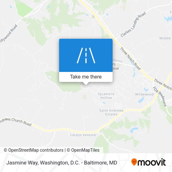 Jasmine Way map