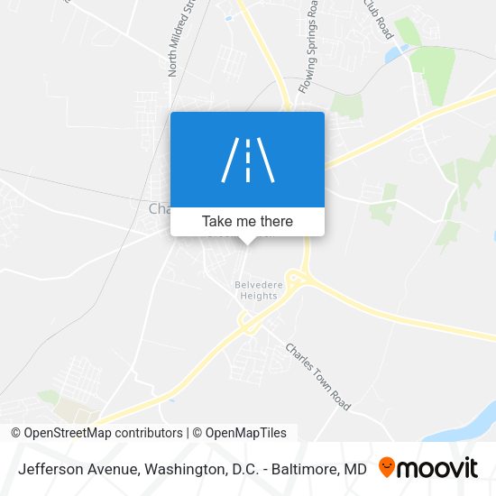 Jefferson Avenue map