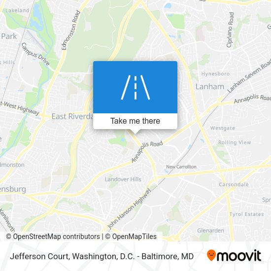 Jefferson Court map