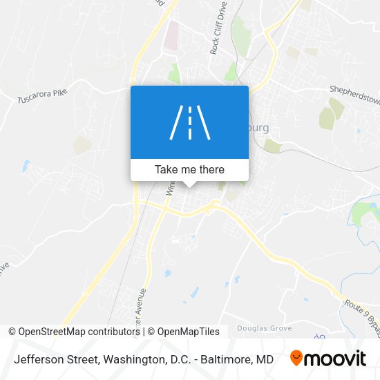 Jefferson Street map