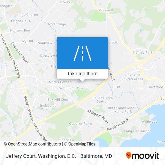 Mapa de Jeffery Court