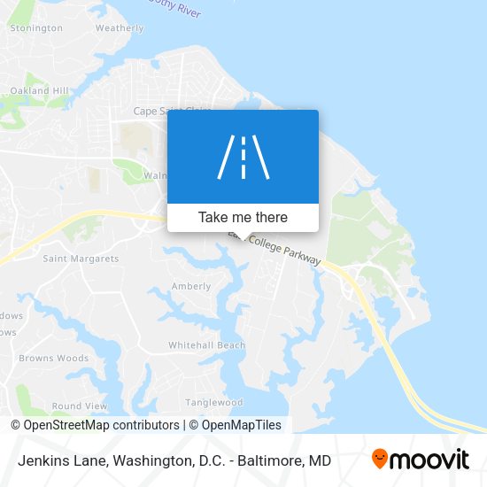 Mapa de Jenkins Lane