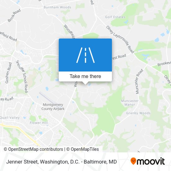 Jenner Street map