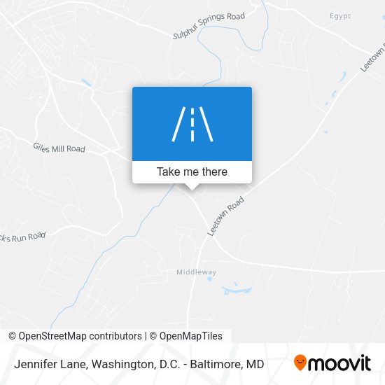 Jennifer Lane map
