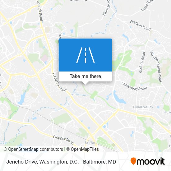 Jericho Drive map