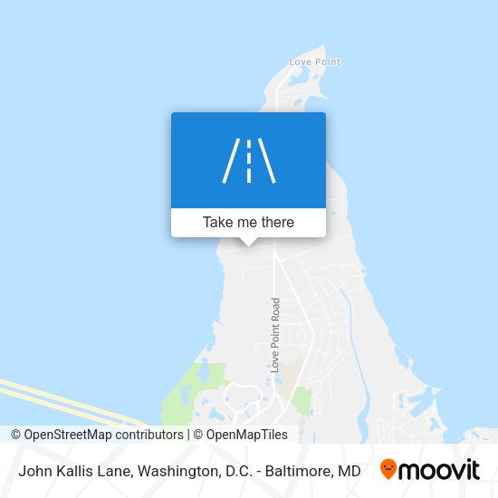 John Kallis Lane map