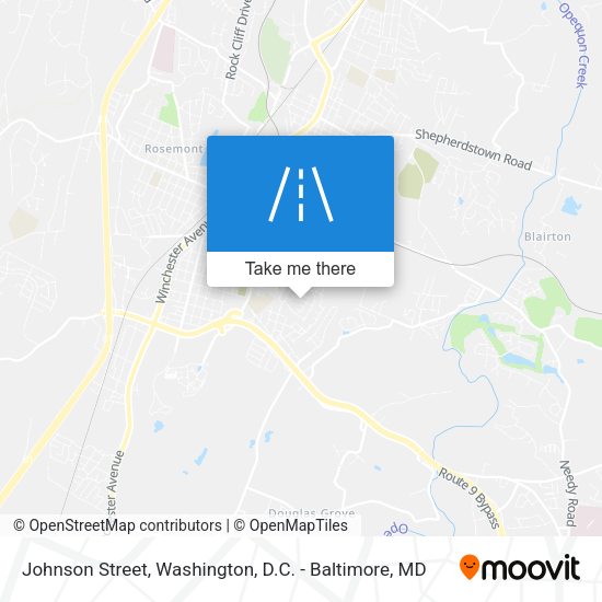 Johnson Street map