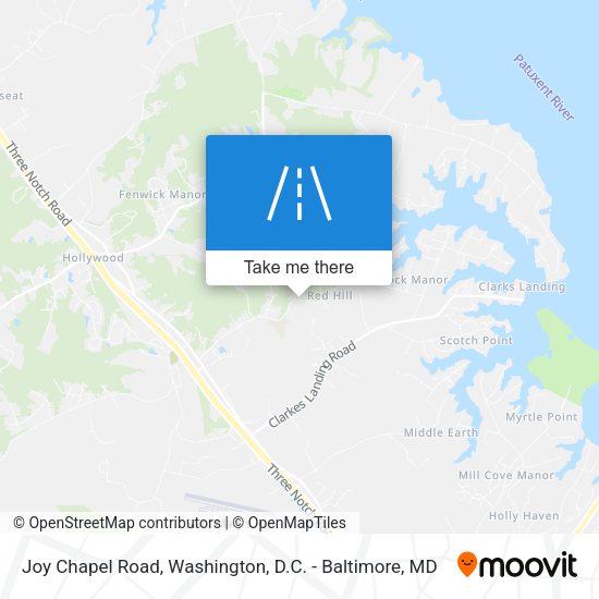Joy Chapel Road map