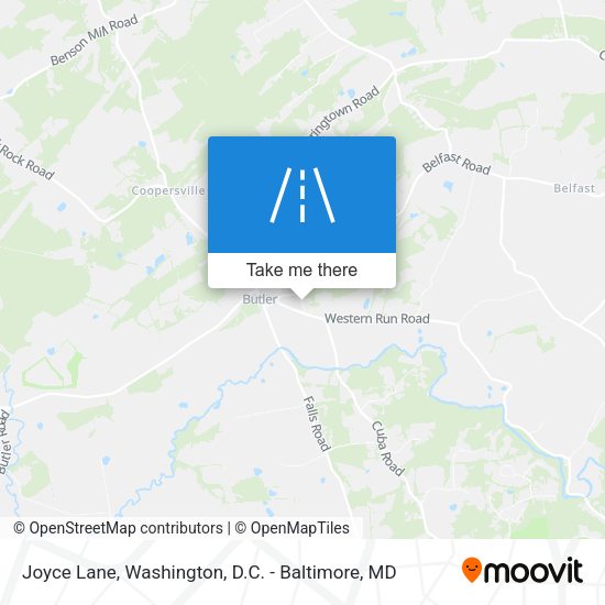 Mapa de Joyce Lane