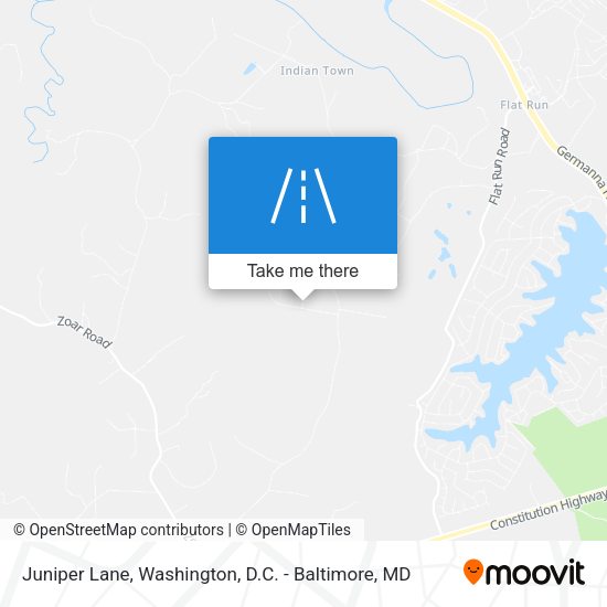 Juniper Lane map